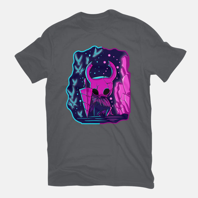 The Hollow Neon Knight-Womens-Basic-Tee-nickzzarto