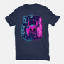 The Hollow Neon Knight-Womens-Fitted-Tee-nickzzarto