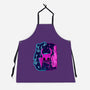 The Hollow Neon Knight-Unisex-Kitchen-Apron-nickzzarto