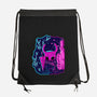 The Hollow Neon Knight-None-Drawstring-Bag-nickzzarto