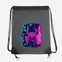 The Hollow Neon Knight-None-Drawstring-Bag-nickzzarto