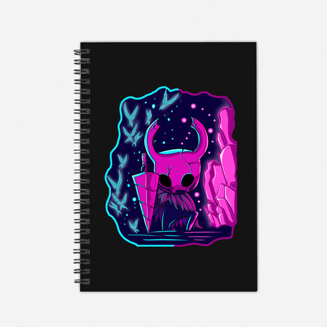 The Hollow Neon Knight-None-Dot Grid-Notebook-nickzzarto