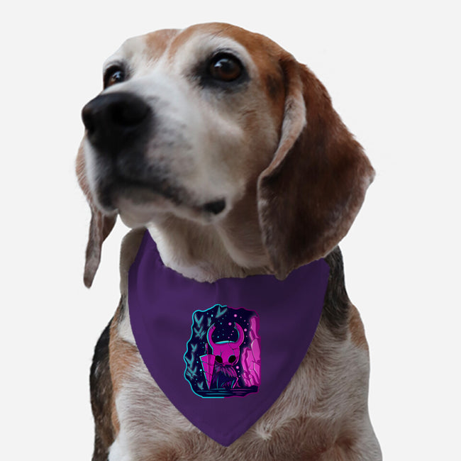 The Hollow Neon Knight-Dog-Adjustable-Pet Collar-nickzzarto