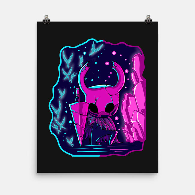 The Hollow Neon Knight-None-Matte-Poster-nickzzarto