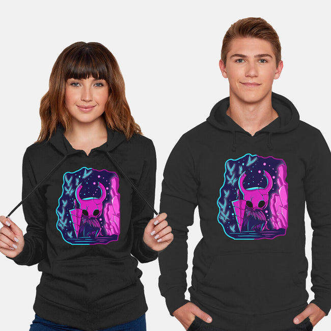 The Hollow Neon Knight-Unisex-Pullover-Sweatshirt-nickzzarto