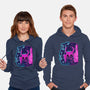 The Hollow Neon Knight-Unisex-Pullover-Sweatshirt-nickzzarto