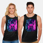 The Hollow Neon Knight-Unisex-Basic-Tank-nickzzarto