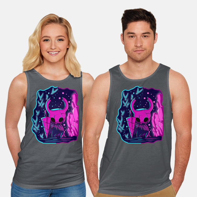 The Hollow Neon Knight-Unisex-Basic-Tank-nickzzarto