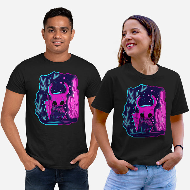 The Hollow Neon Knight-Unisex-Basic-Tee-nickzzarto