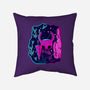 The Hollow Neon Knight-None-Non-Removable Cover w Insert-Throw Pillow-nickzzarto