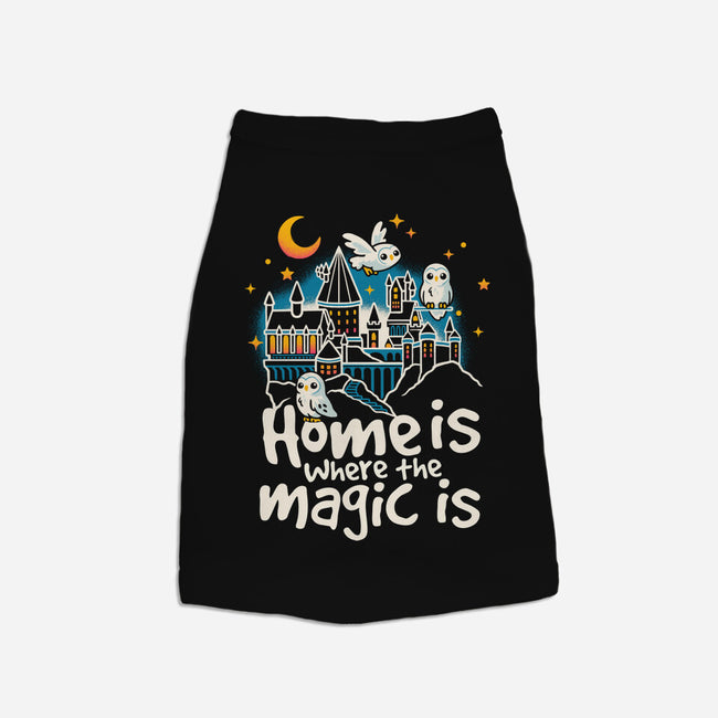 Home Is Where The Magic Is-Dog-Basic-Pet Tank-NemiMakeit