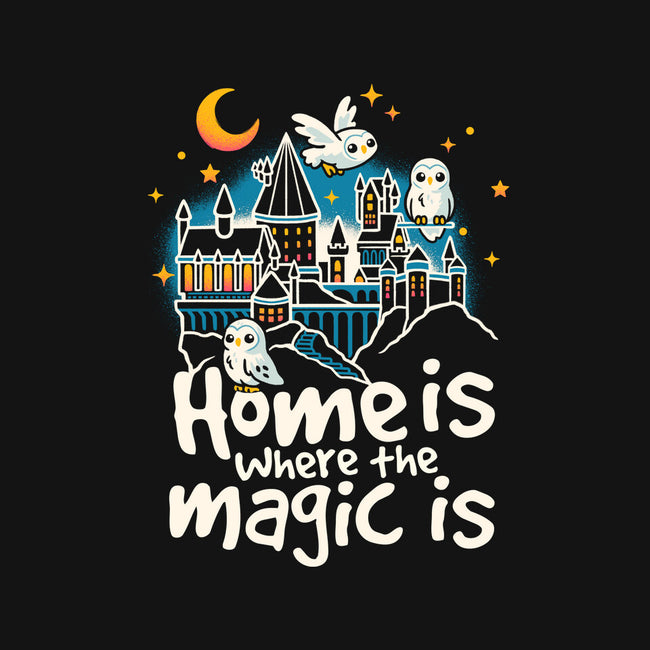 Home Is Where The Magic Is-Youth-Basic-Tee-NemiMakeit
