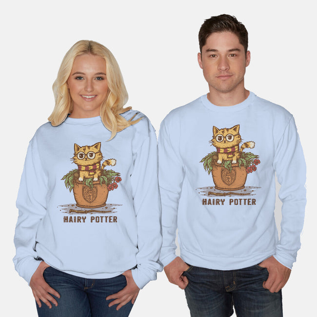 Hairy Potter-Unisex-Crew Neck-Sweatshirt-kg07