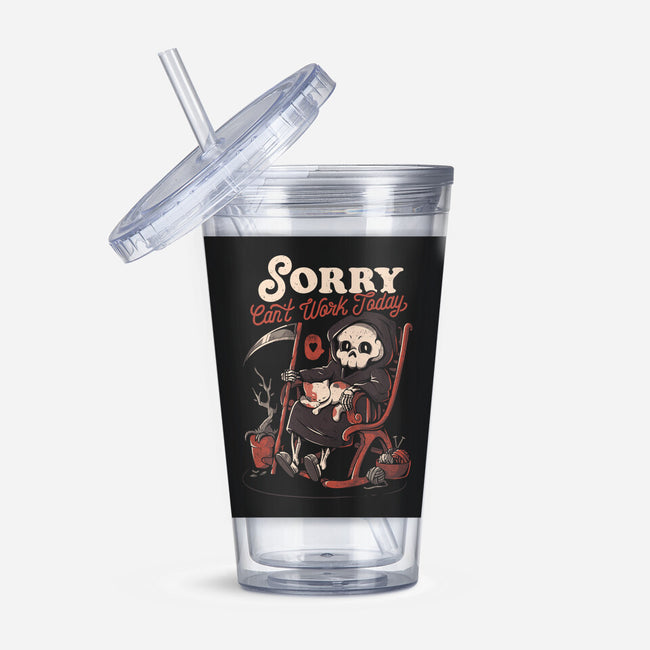 Can’t Work Today-None-Acrylic Tumbler-Drinkware-eduely