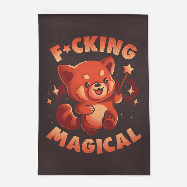 Red Panda Magic-None-Outdoor-Rug-eduely