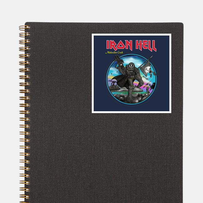 Iron Hell-None-Glossy-Sticker-rocketman_art