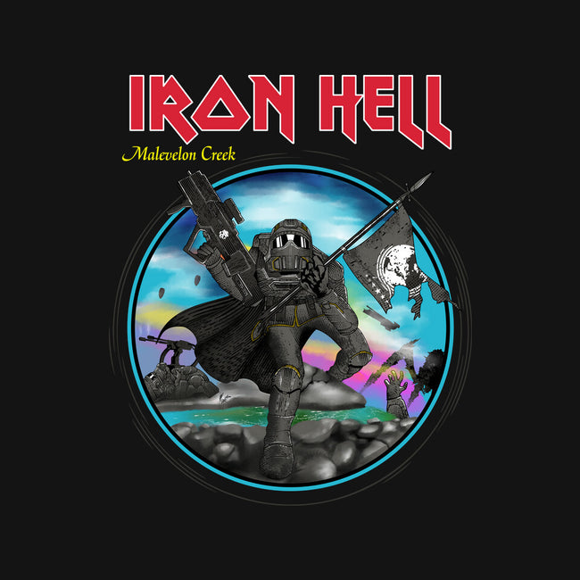 Iron Hell-None-Glossy-Sticker-rocketman_art