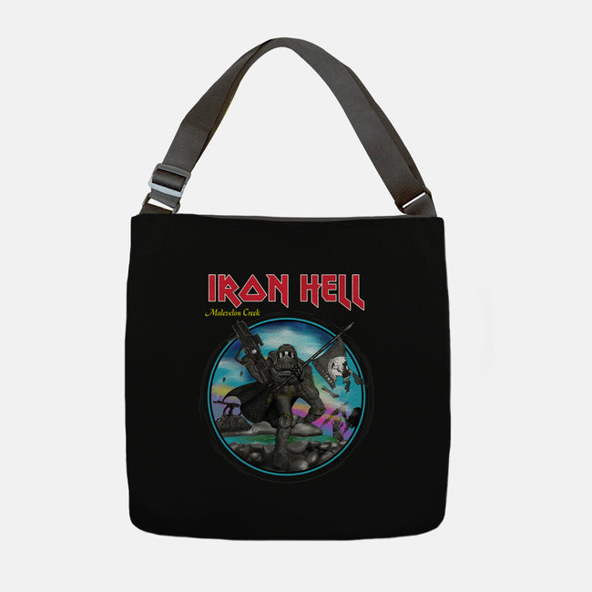 Iron Hell-None-Adjustable Tote-Bag-rocketman_art