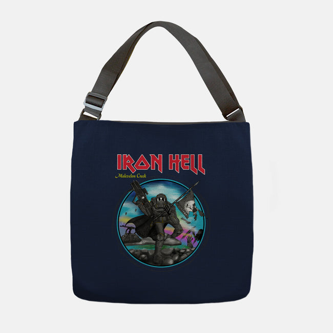 Iron Hell-None-Adjustable Tote-Bag-rocketman_art