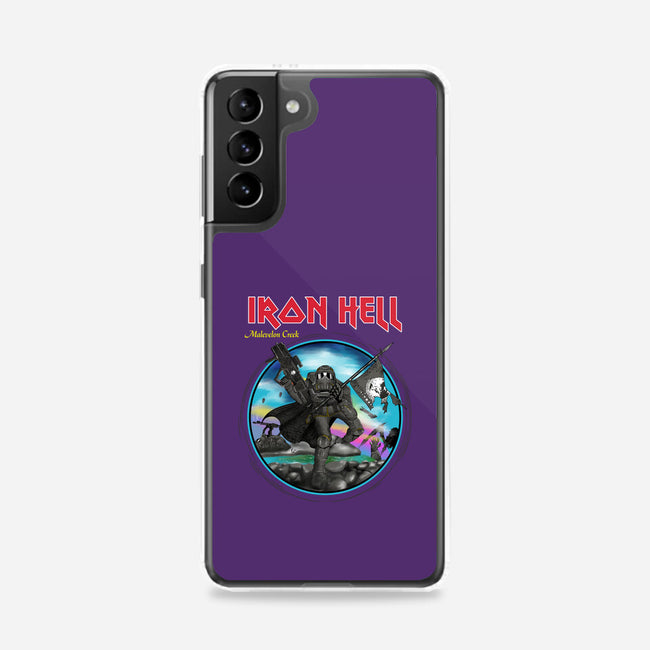 Iron Hell-Samsung-Snap-Phone Case-rocketman_art