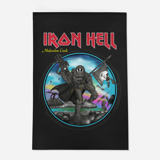 Iron Hell-None-Outdoor-Rug-rocketman_art