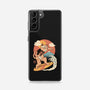 Meowster Surfer-Samsung-Snap-Phone Case-vp021