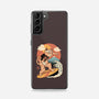 Meowster Surfer-Samsung-Snap-Phone Case-vp021