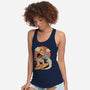 Meowster Surfer-Womens-Racerback-Tank-vp021