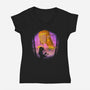 The Heroic Princess-Womens-V-Neck-Tee-Donnie