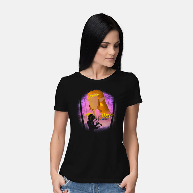 The Heroic Princess-Womens-Basic-Tee-Donnie