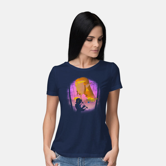 The Heroic Princess-Womens-Basic-Tee-Donnie