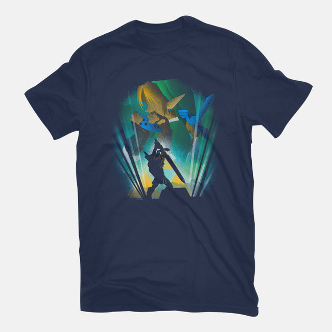 The Hero Of Time-Unisex-Basic-Tee-Donnie