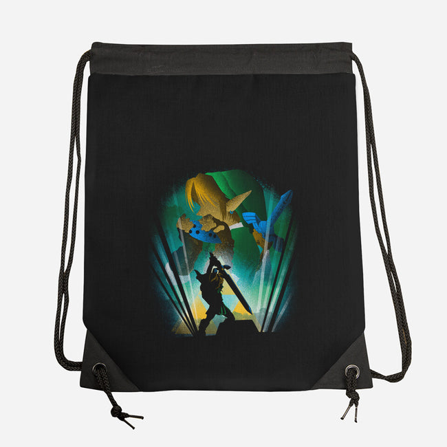 The Hero Of Time-None-Drawstring-Bag-Donnie