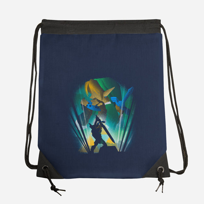 The Hero Of Time-None-Drawstring-Bag-Donnie