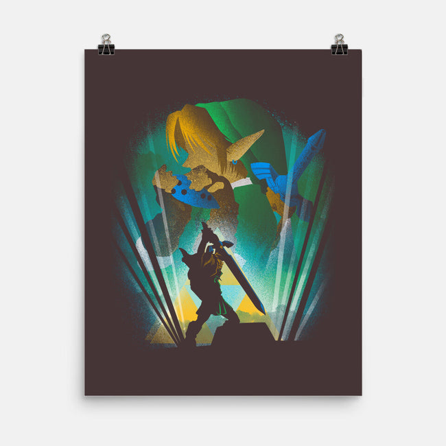 The Hero Of Time-None-Matte-Poster-Donnie