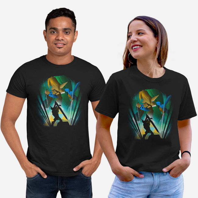 The Hero Of Time-Unisex-Basic-Tee-Donnie