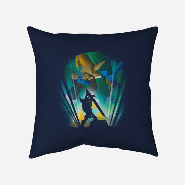 The Hero Of Time-None-Non-Removable Cover w Insert-Throw Pillow-Donnie