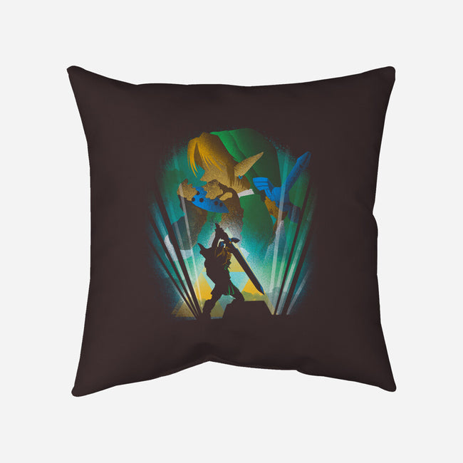 The Hero Of Time-None-Removable Cover-Throw Pillow-Donnie