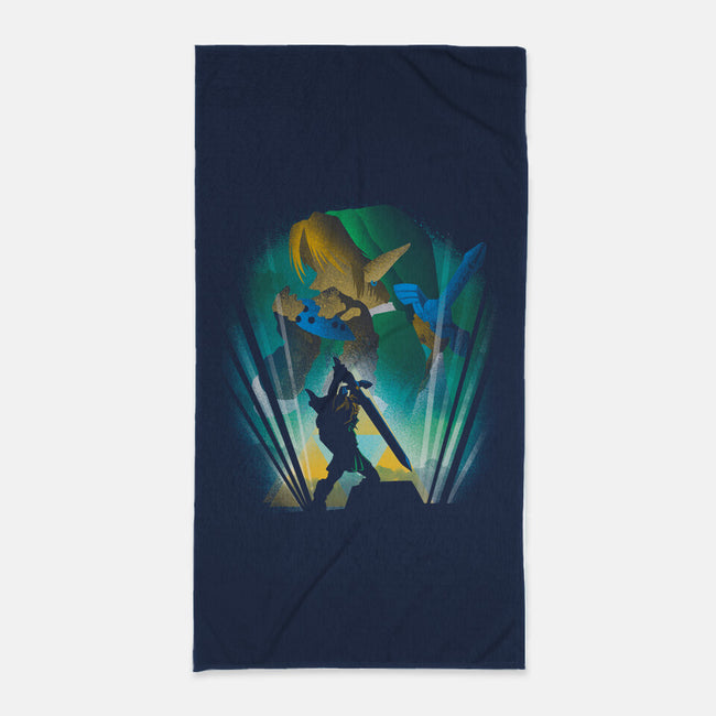 The Hero Of Time-None-Beach-Towel-Donnie