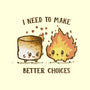 I Need To Make Better Choices-None-Removable Cover w Insert-Throw Pillow-kg07