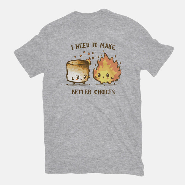 I Need To Make Better Choices-Womens-Fitted-Tee-kg07