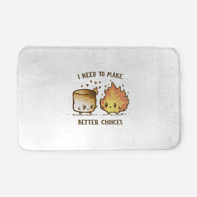 I Need To Make Better Choices-None-Memory Foam-Bath Mat-kg07