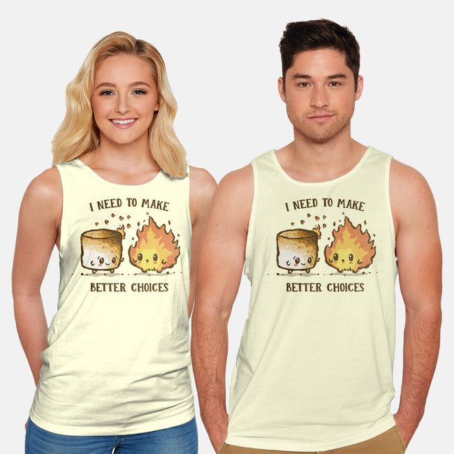 I Need To Make Better Choices-Unisex-Basic-Tank-kg07