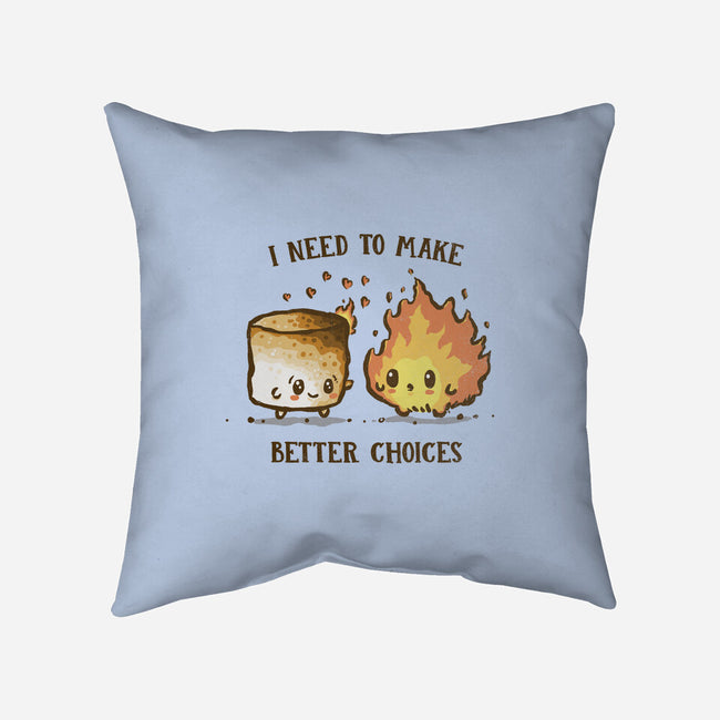 I Need To Make Better Choices-None-Removable Cover-Throw Pillow-kg07