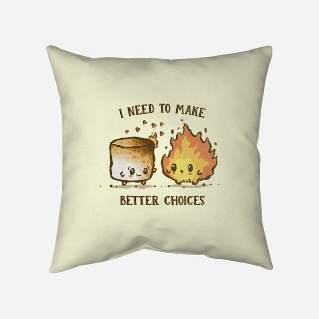 I Need To Make Better Choices-None-Removable Cover-Throw Pillow-kg07