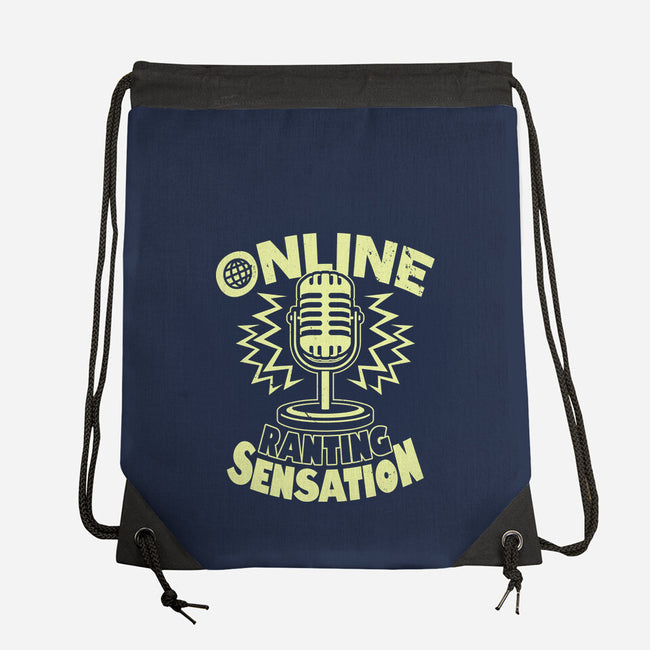 Online Ranting Sensation-None-Drawstring-Bag-Boggs Nicolas