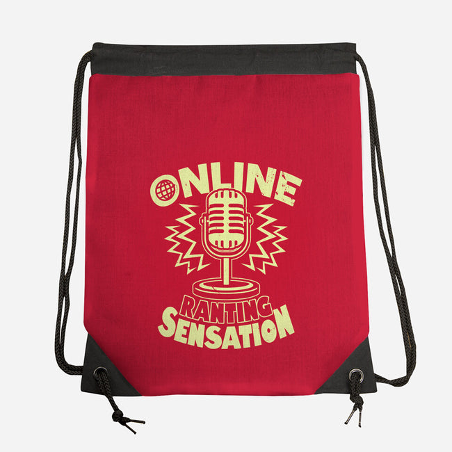 Online Ranting Sensation-None-Drawstring-Bag-Boggs Nicolas