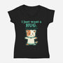 HUGe Amount Of Money-Womens-V-Neck-Tee-TechraNova