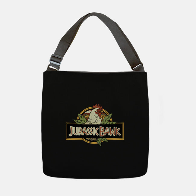 Jurassic Chicken-None-Adjustable Tote-Bag-tobefonseca