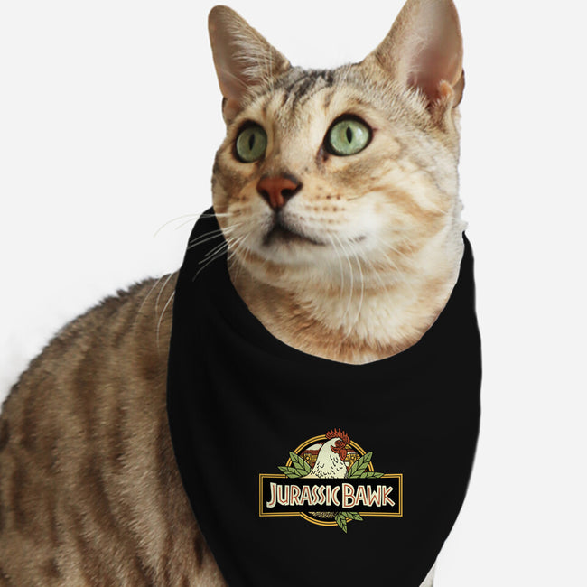 Jurassic Chicken-Cat-Bandana-Pet Collar-tobefonseca